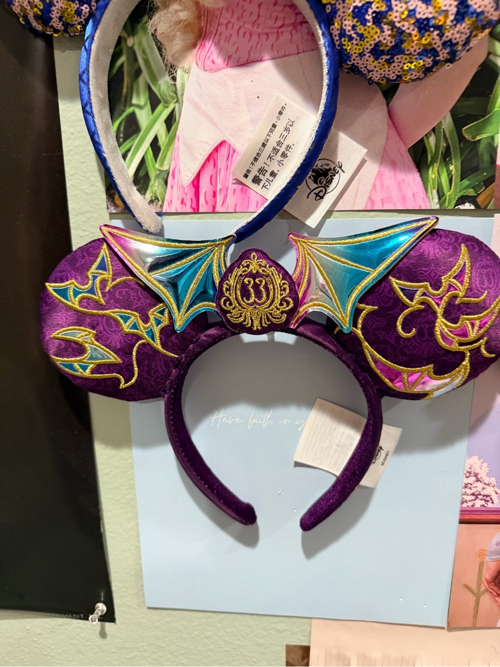 Club 33 Disneyland Halloween Mansion Bat Ears 2023